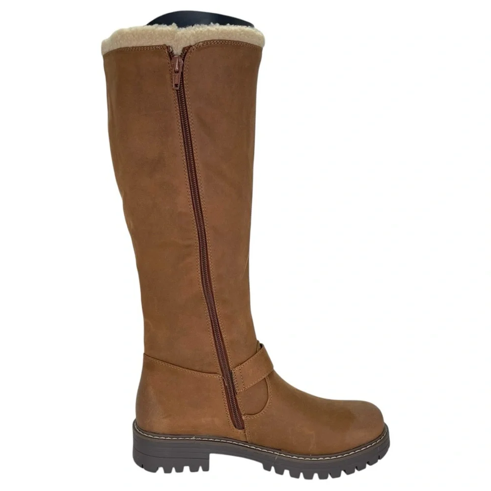 Cliffs by White Mountain Merritt Brown Knee High Womens Boots Size 8.5M - Picture 6 of 13